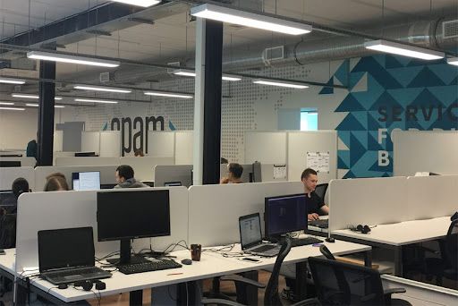 Офіс «EPAM Systems». (Фота: belmir.by)