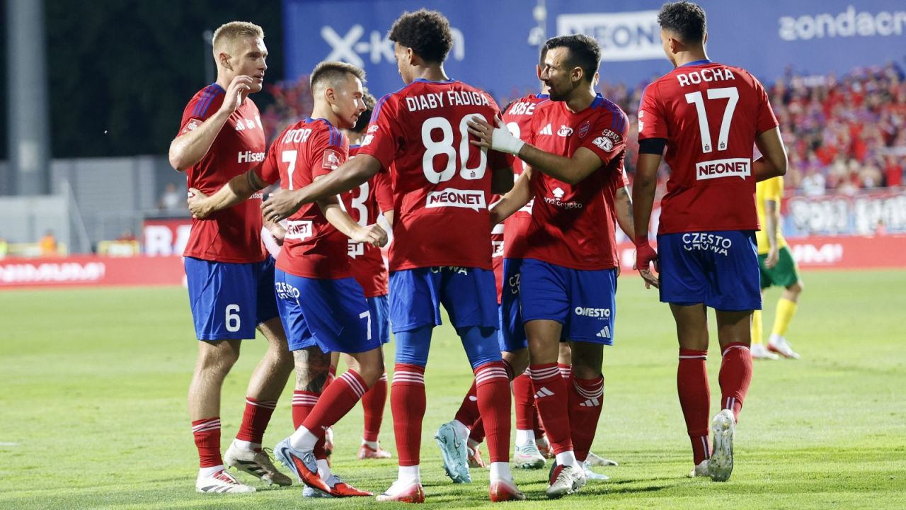MSK Żilina – Raków Częstochowa. Liga Konferencji – rewanżowy mecz 2. rundy eliminacji. Transmisja online na żywo w TVP Sport (31.07.2025)