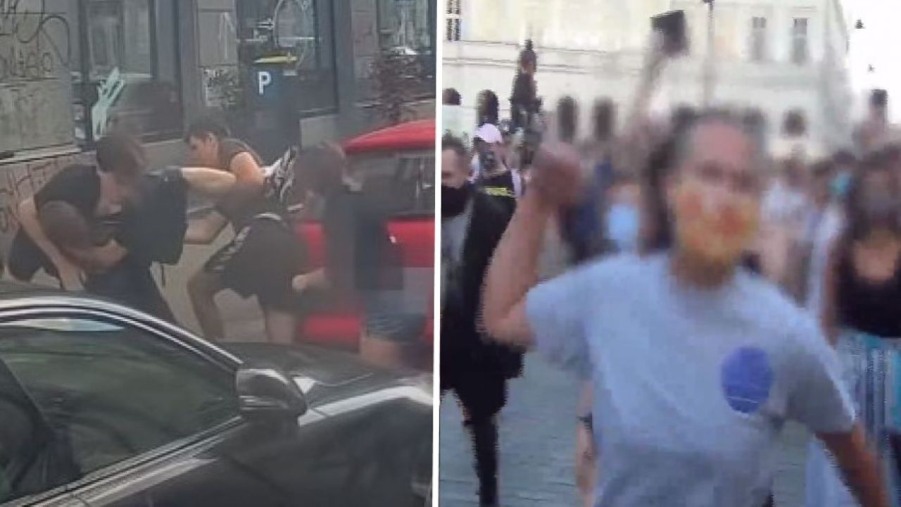 Autorzy listu nie odnieśli się do faktu, że w trakcie manifestacji, o której mowa, lżono funkcjonariuszy policji, a aktywista LGBT, w którego obronie się ona odbyła, został aresztowany m.in. za napaść (fot. yt/Fundacja Pro Tv; Policja) Autorzy listu nie odnieśli się do faktu, że w trakcie manifestacji, o której mowa, lżono funkcjonariuszy policji, a aktywista LGBT, w którego obronie się ona odbyła, został aresztowany m.in. za napaść (fot. yt/Fundacja Pro Tv; Policja)