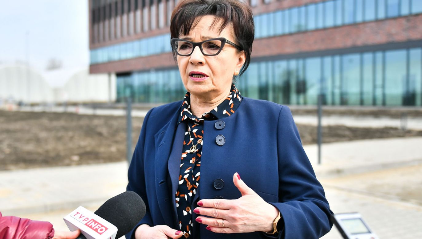 Elżbieta Witek (fot. PAP/Maciej Kulczyński)