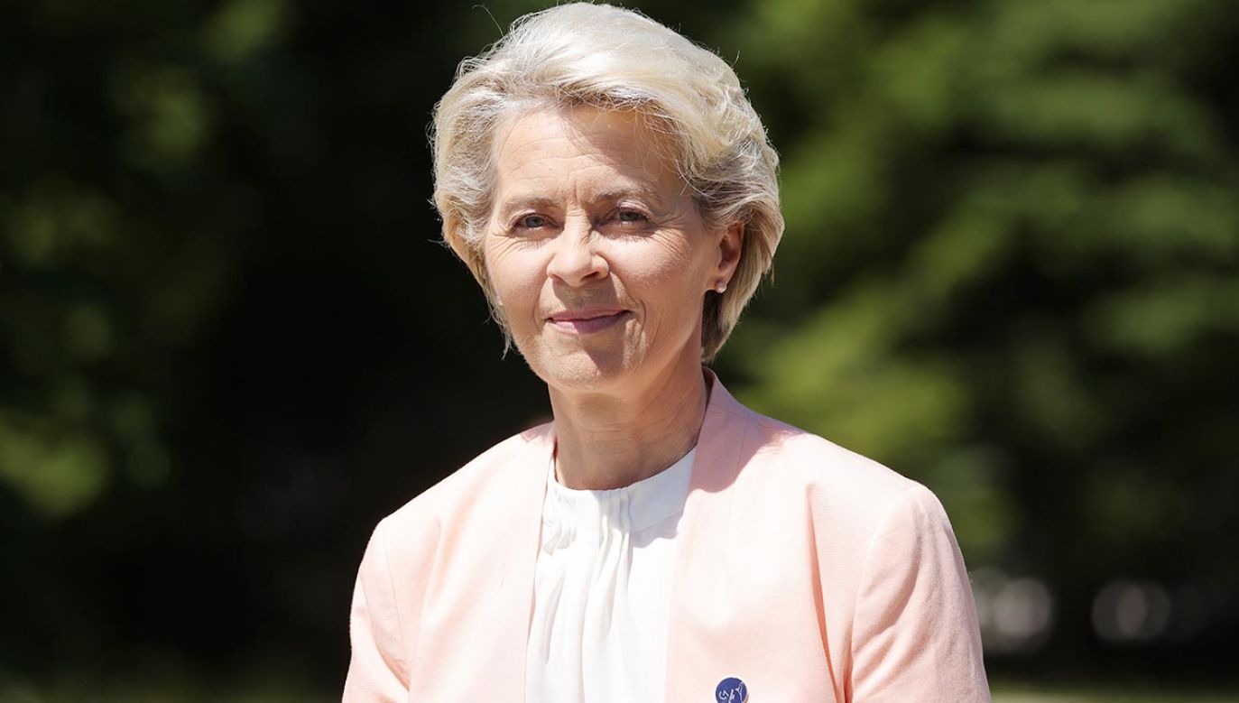 Szefowa Komisji Europejskiej Ursula von der Leyen (fot. PAP/EPA/Sean Gallup / POOL)