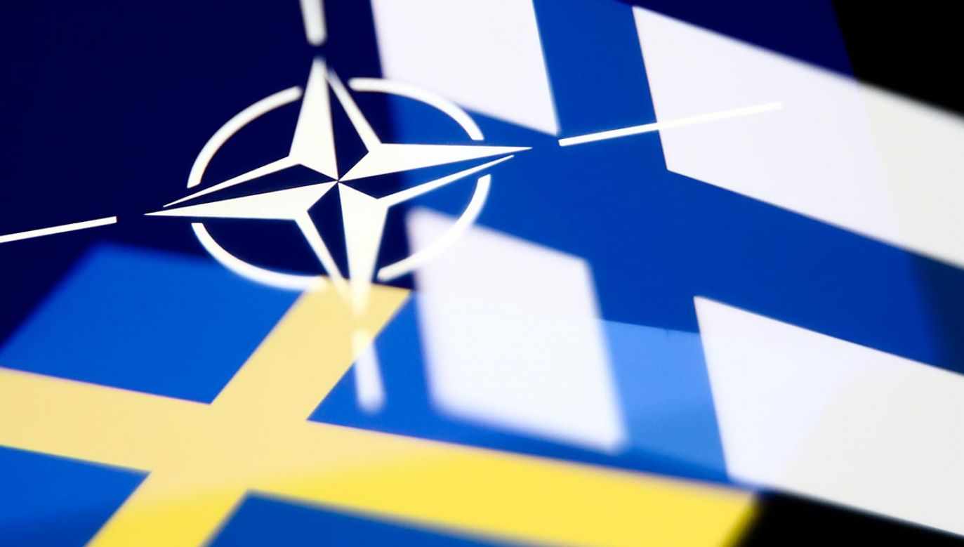 Trwają rozmowy mające pozwolić Szwecji i Finlandii przystąpić do NATO (fot.  Jakub Porzycki/NurPhoto via Getty Images)
