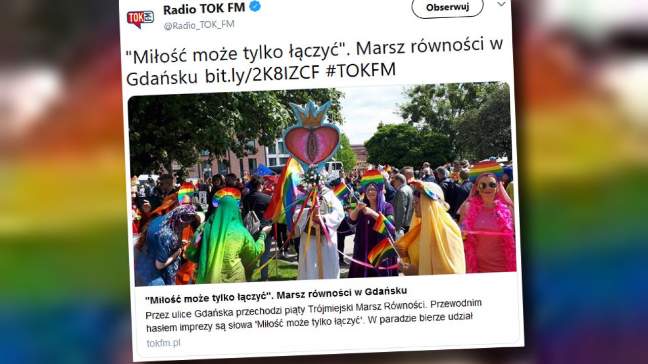 Impreza odbyła się pod hasłem „Miłość może tylko łączyć” (fot. TT/Radio Tok FM)