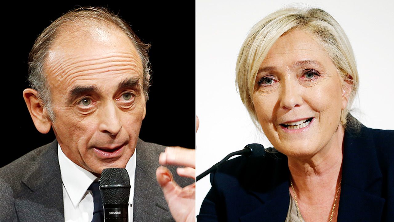 Eric Zemmour i Marine Le Pen (fot. Chesnot/Getty Images) Eric Zemmour i Marine Le Pen (fot. Chesnot/Getty Images)
