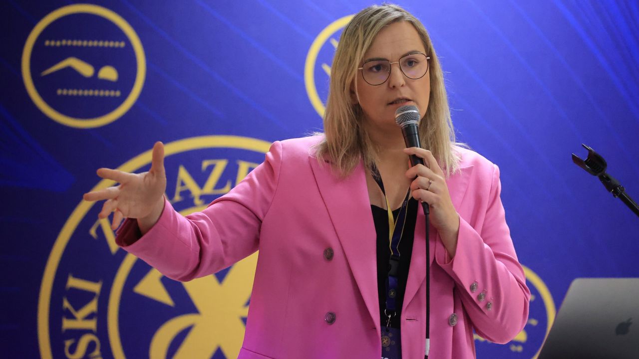 Otylia Jędrzejczak (fot. PAP)