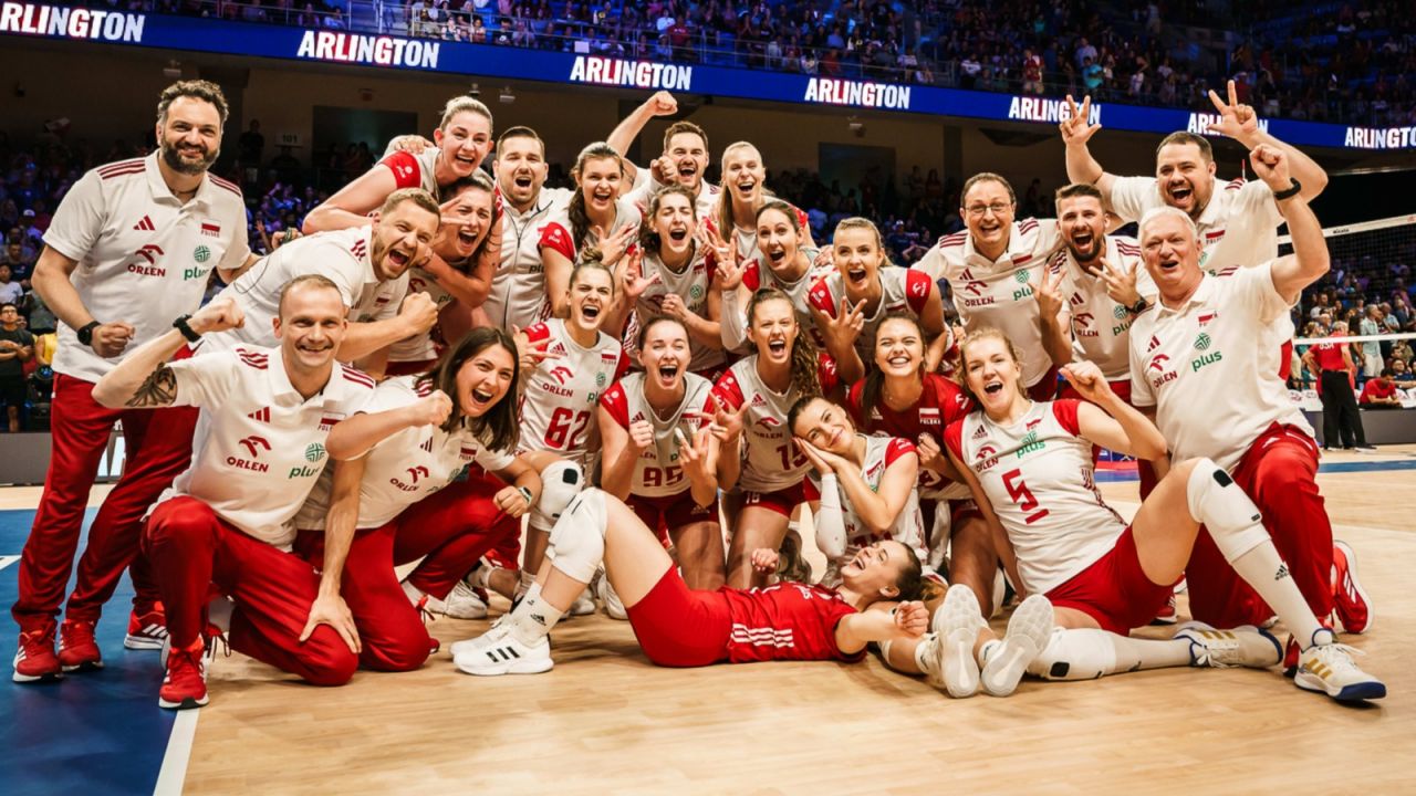 Reprezentacja Polski siatkarek (fot. FIVB)