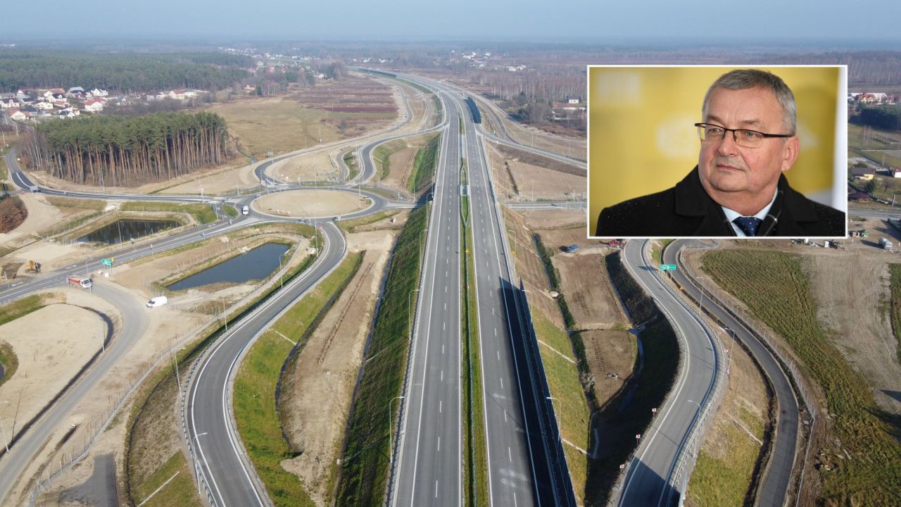 Via Carpatia coraz dłuższa. Minister infrastruktury Andrzej Adamczyk komentuje (fot. GDDKiA, PAP/Darek Delmanowicz)
