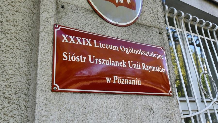 Liceum urszulanek w Poznaniu wpisane do rejestru szkół publicznych (fot. poznan.pl)