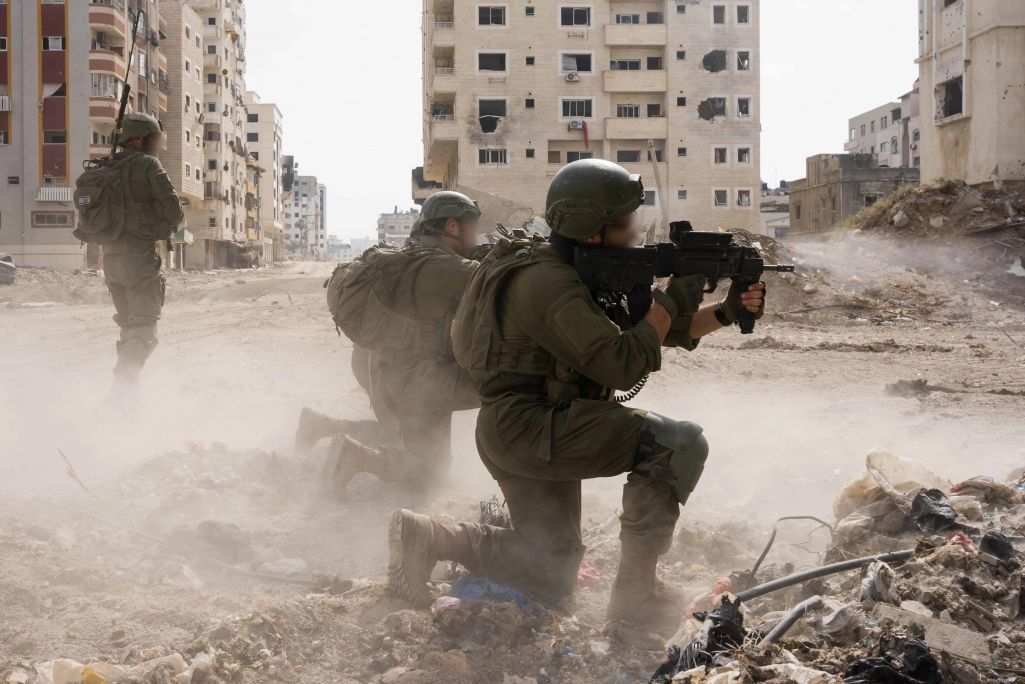 Ізраільскія вайскоўцы ў сектары Газа. (Фота: idf.il)