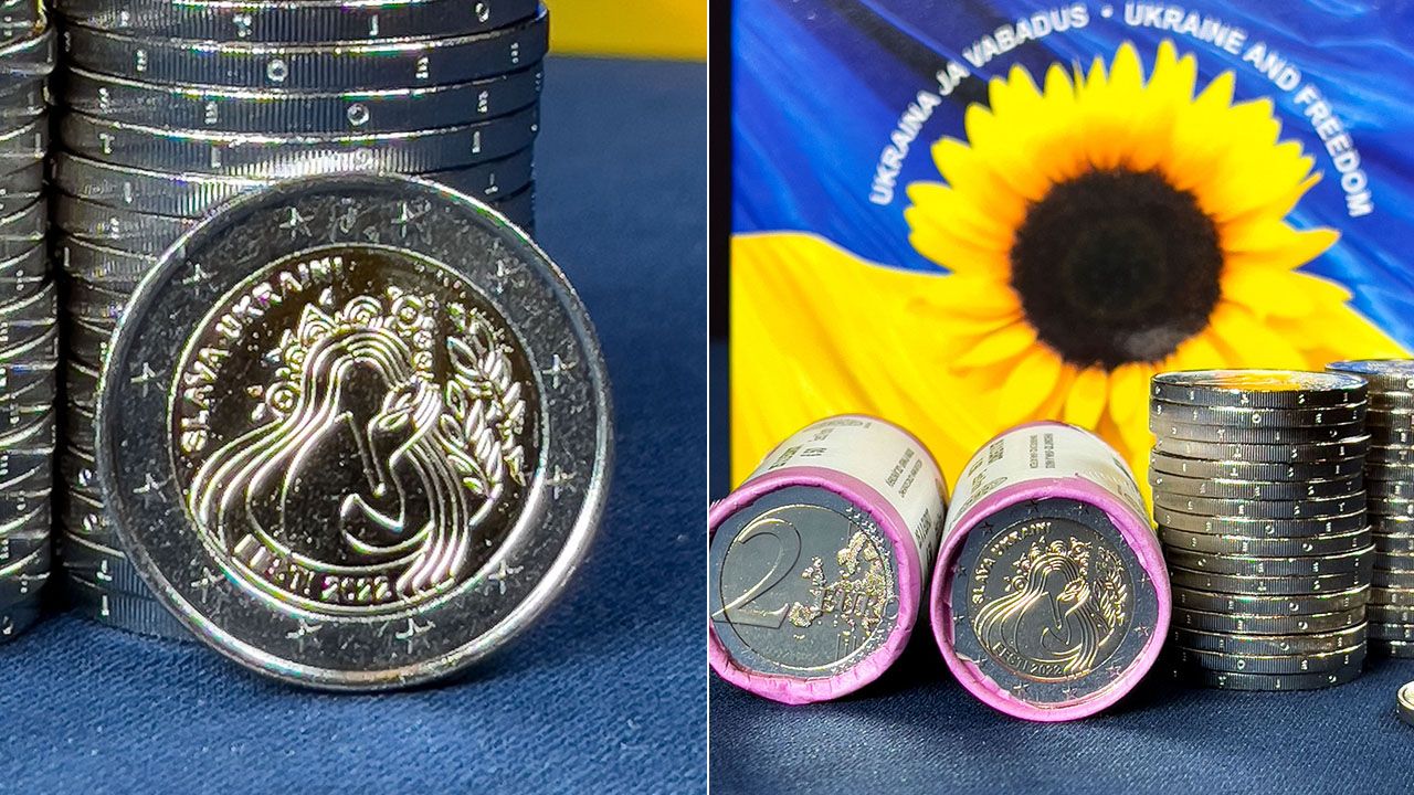 Dyrektor Banku Estonii: moneta ma przypominać ludziom, że wolność jest wartością najwyższą (fot. FB/Eesti Pank)