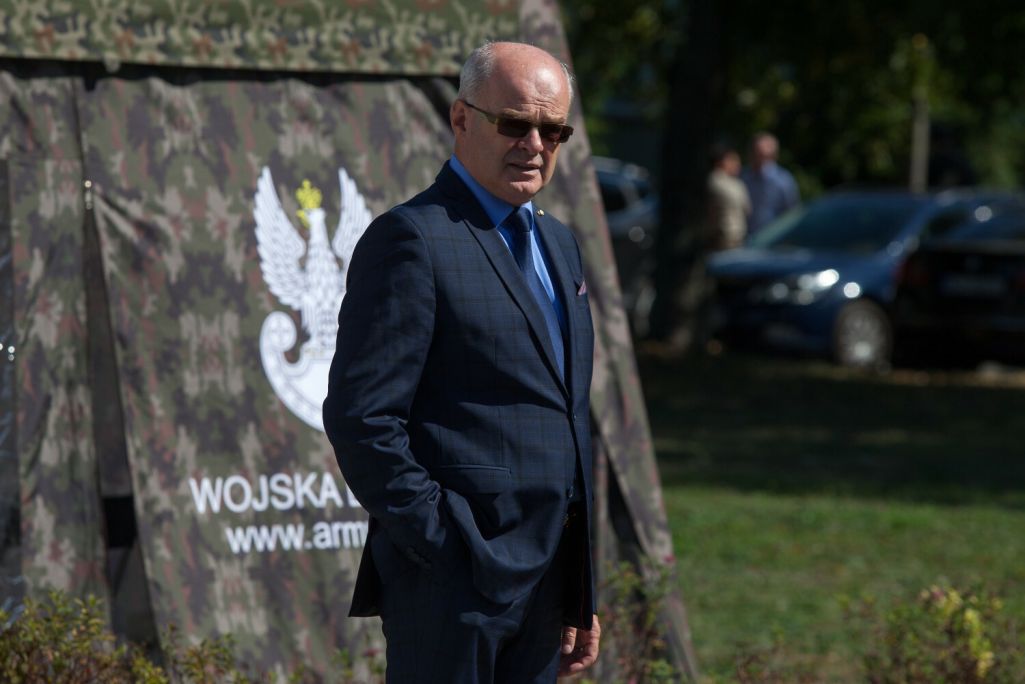 Генерал Вальдэмар Скшыпчак. Варшава, Польшча. 9 кастрычніка 2018 года. (Фота: Stefan Maszewski / Reporter / East News)