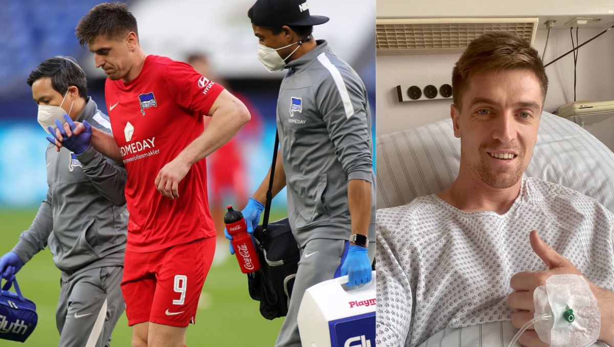 Euro 2020 Krzysztof Piatek Po Operacji Kontuzjowany Zabral Glos Sport Tvp Pl