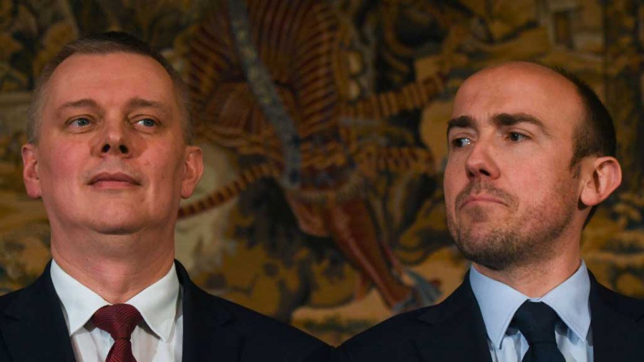 Tomasz Siemoniak i Borys Budka (fot. Artur Widak/NurPhoto via Getty Images) Tomasz Siemoniak i Borys Budka (fot. Artur Widak/NurPhoto via Getty Images)