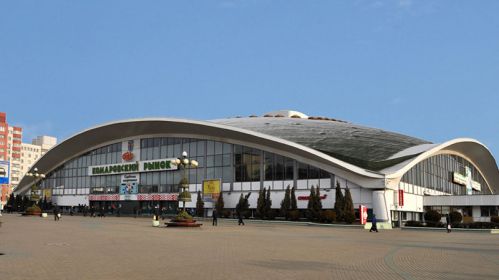 Камароўскі рынак у Менску. Фота: mapminsk.by