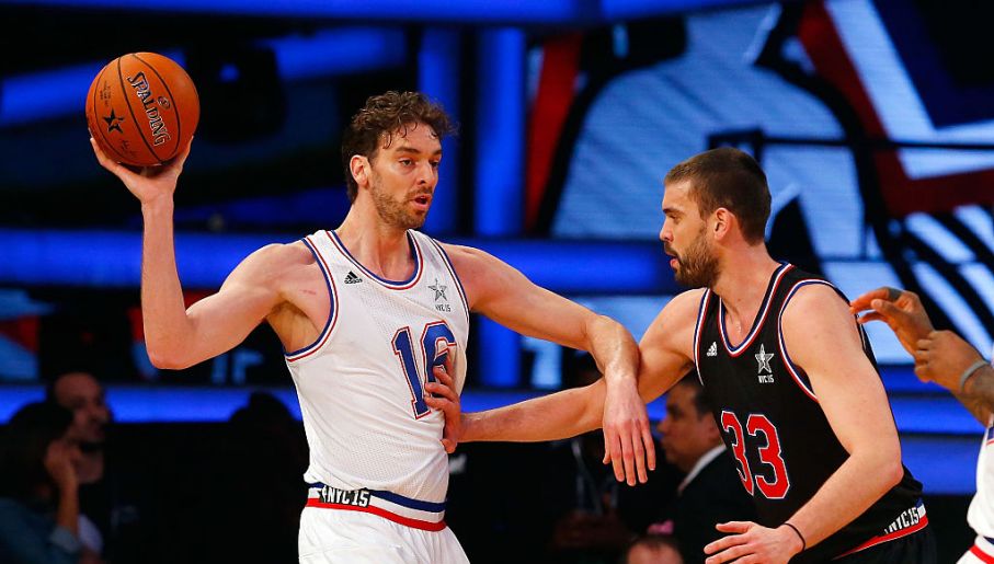 Bracia Gasolowie przebojem wdarli się do NBA (fot. Getty Images)