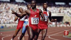 Ben Johnson na IO w Seulu (Fot. Getty)