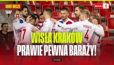 GKS Tychy – Wisła Kraków. Betclic 1 Liga, 32. kolejka (fot. TVP SPORT)