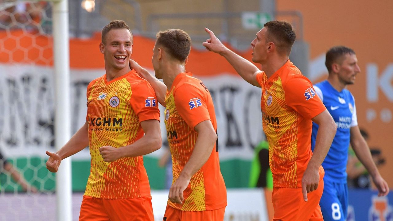 Kacper Chodyna, Tomasz Pieńko i Damian Dąbrowski (fot. PAP)