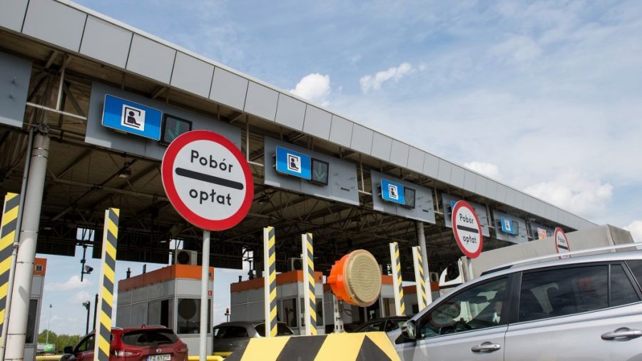 Nowość na A2. Videotolling. Opłaty na A2, bramki (fot. PAP)