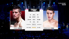 Paweł Stępień vs. Hernan David Perez (fot. TVP)