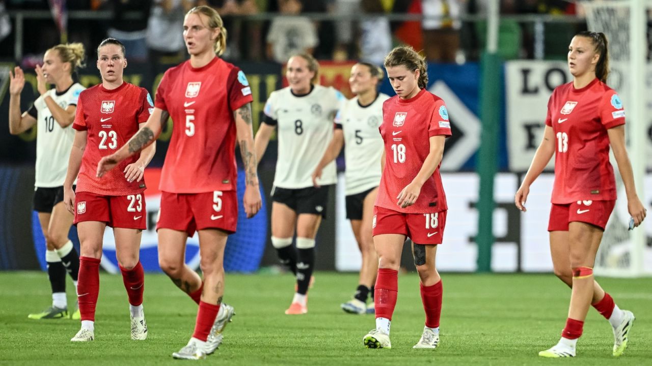 Polskie piłkarki na Euro 2025 (fot. Getty)