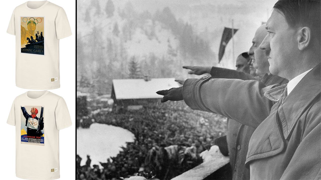 Kolejny kontrowersyjny ruch MKOl. Sprzedają koszulki z "Igrzysk Hitlera'