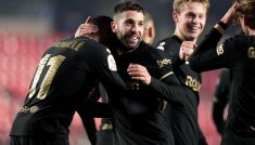 Jordi Alba został jednym z bohaterów Barcelony (fot. Getty)