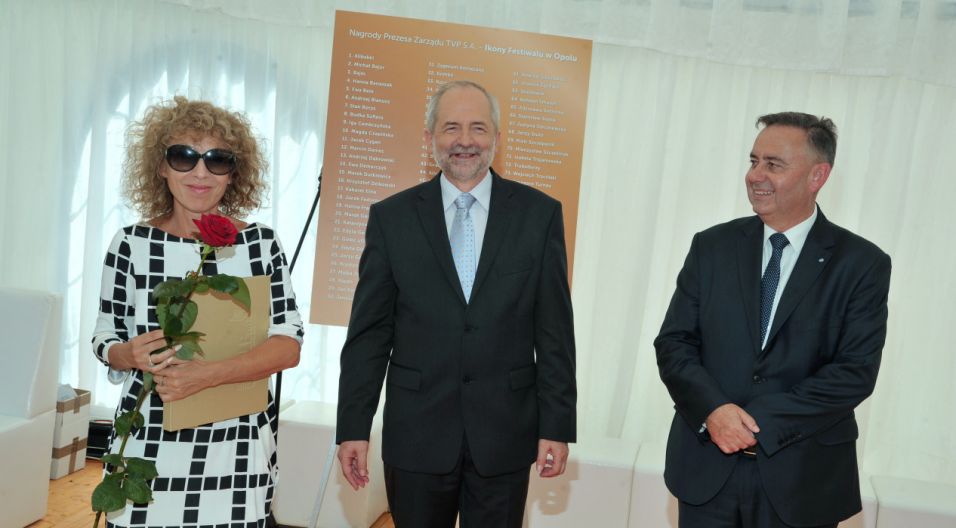 Alicja Majewska – wielokrotnie nagradzana na festiwalu w Opolu (fot. Ireneusz Sobieszczuk/TVP)