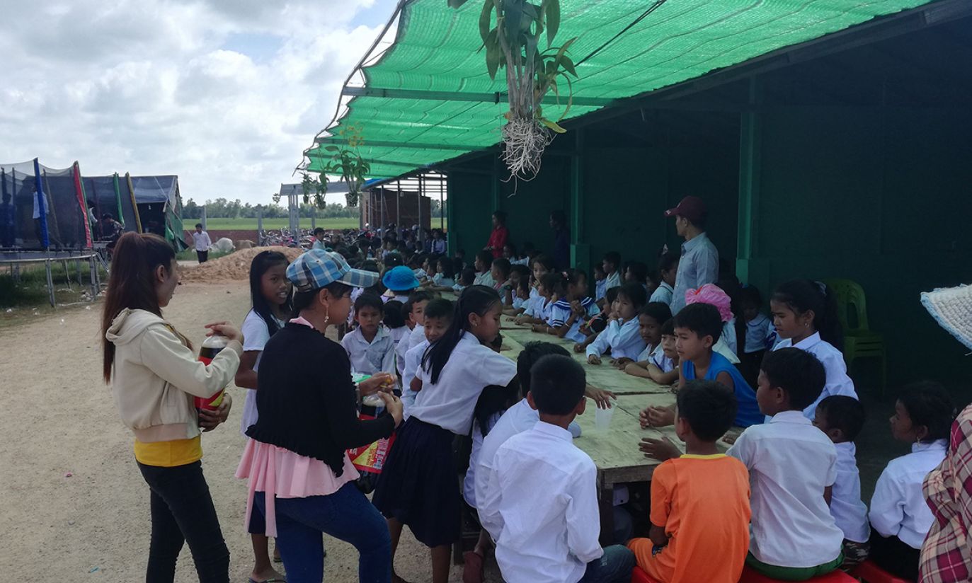 Uroczyste otwarcie polskiej szkoły w Kambodży