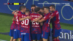  Raków Częstochowa – Karabach (fot. TVP SPORT)