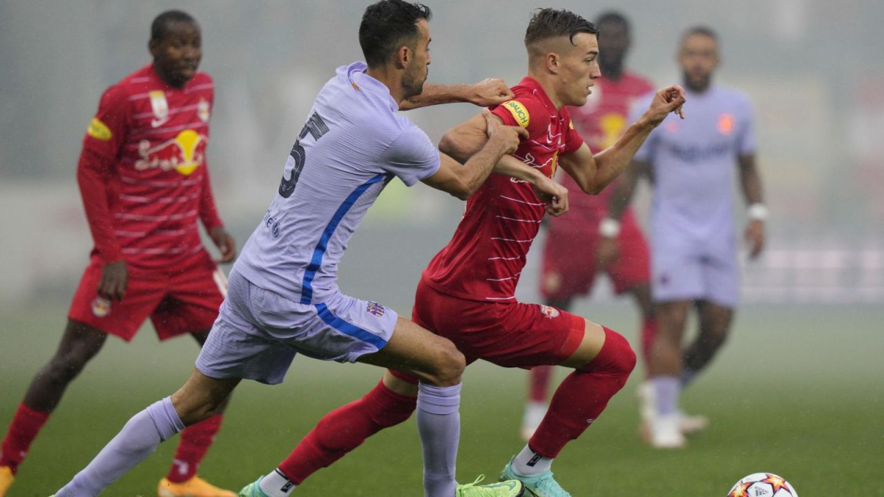 RB Salzburg - FC Barcelona 2:1. Barca przegrywa, Leo Messi ...