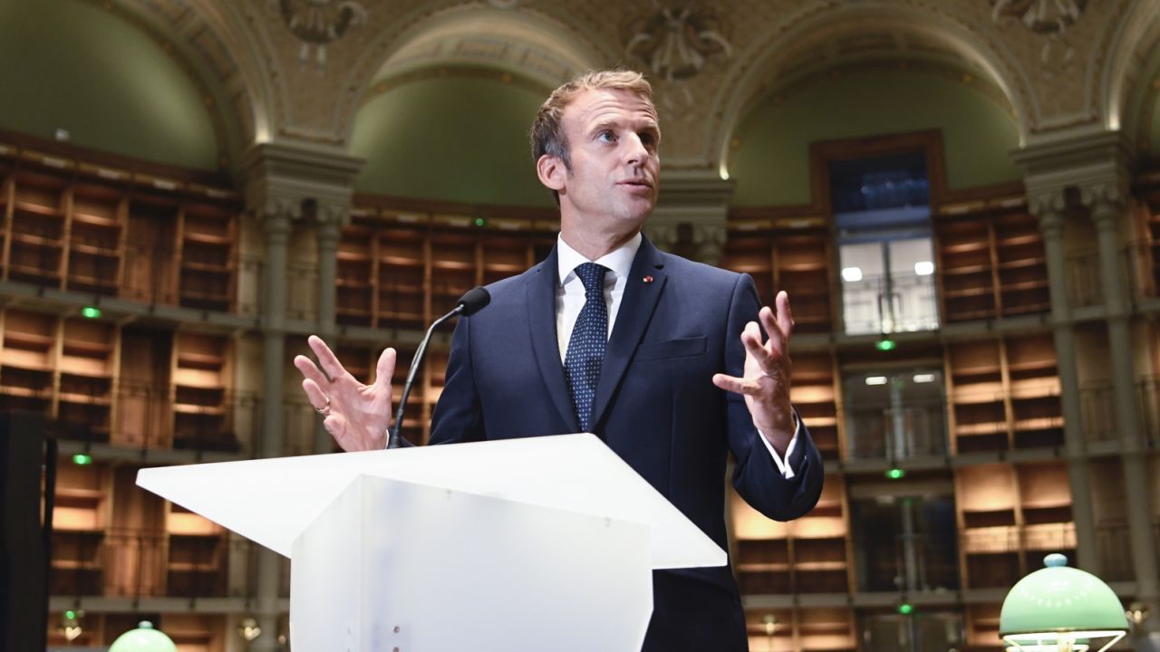 Emmanuel Macron (fot. EPA/BERTRAND GUAY / POOL MAXPPP OUT, PAP)