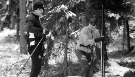 Justyna Kowalczyk-Tekieli i niedawno zmarły mąż Kacper Tekieli (fot. PAP).