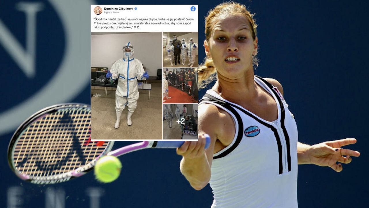Cibulkova propozycję wolontariatu otrzymała od ministerstwa zdrowia (fot. A.Bello/Getty Images, FB/Dominika Cibulkova) Cibulkova propozycję wolontariatu otrzymała od ministerstwa zdrowia (fot. A.Bello/Getty Images, FB/Dominika Cibulkova)