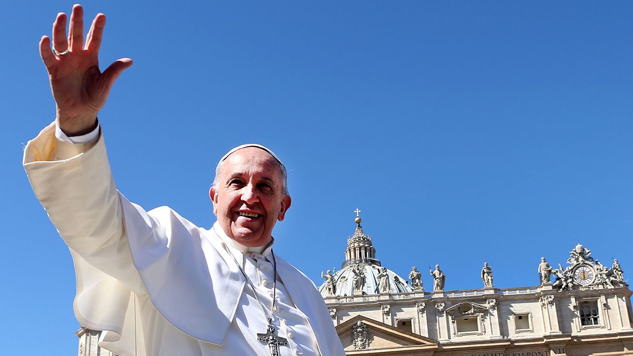 Papież Franciszek (fot. Franco Origlia/Getty)