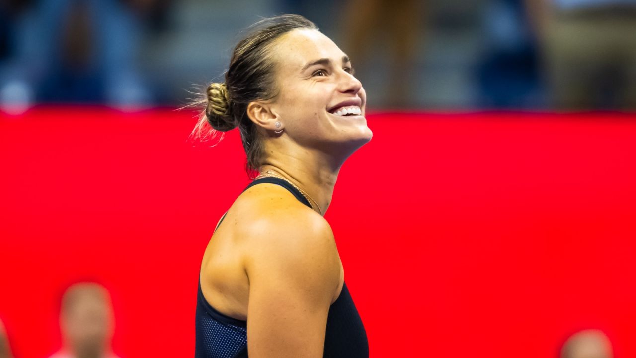 Aryna Sabalenka może być z siebie zadowolona (fot. Getty).