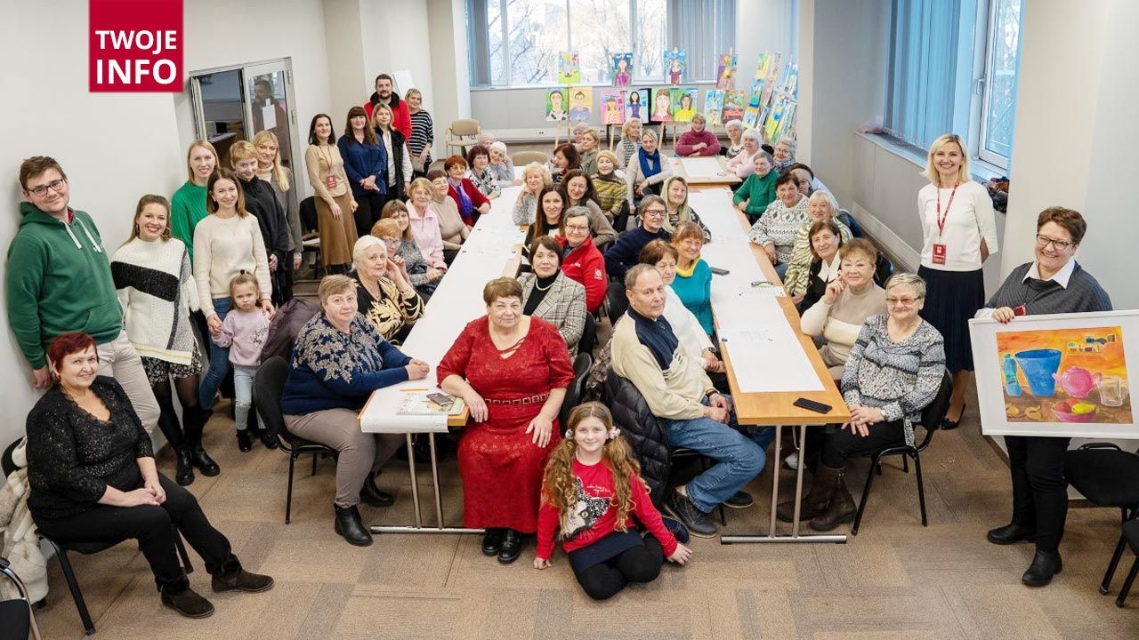 Spotkanie z seniorami z Ukrainy  (fot. Caritas Polska/Twoje Info)