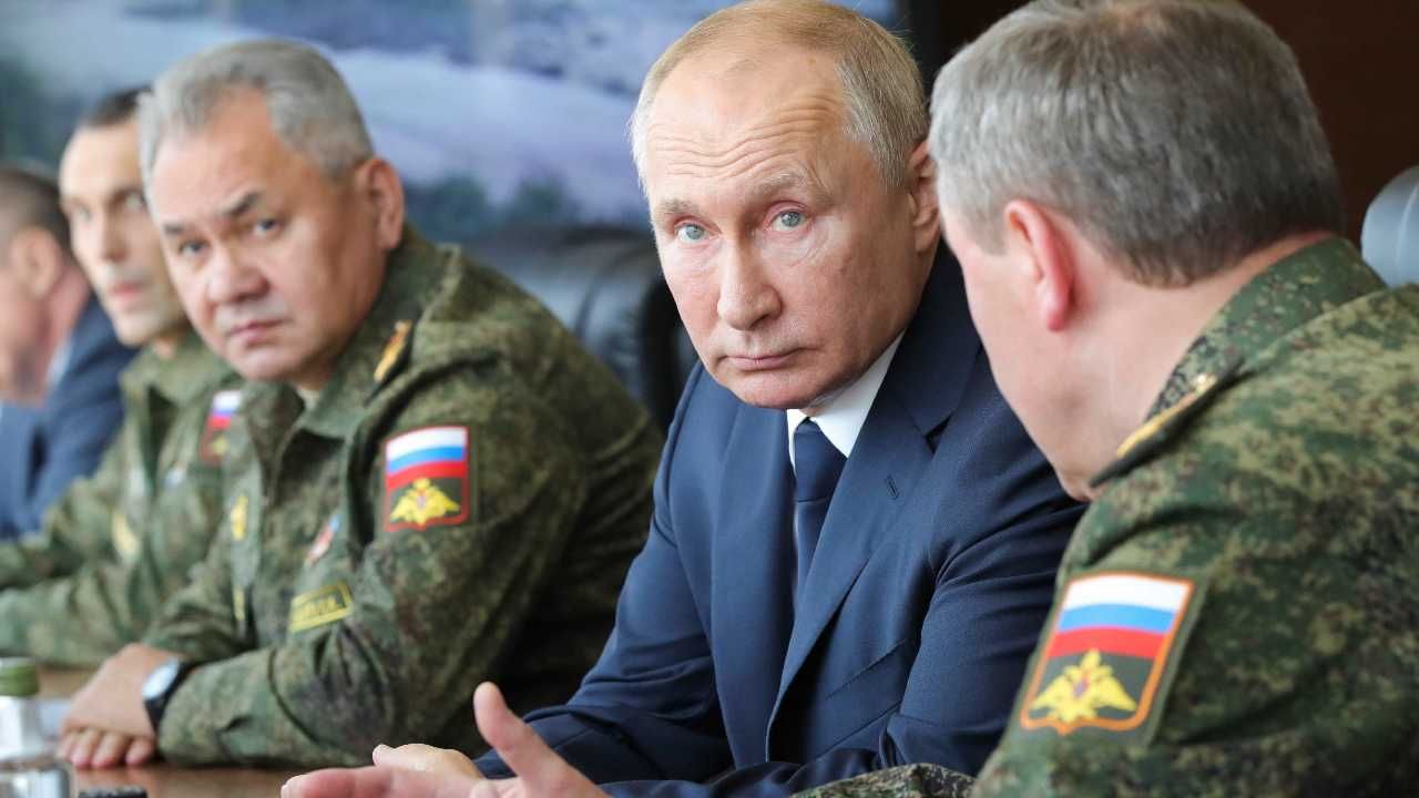 Prezydent Rosji Władimir Putin (fot. PAP/EPA/MICHAIL KLIMENTYEV / SPUTNIK / KREMLIN POOL)