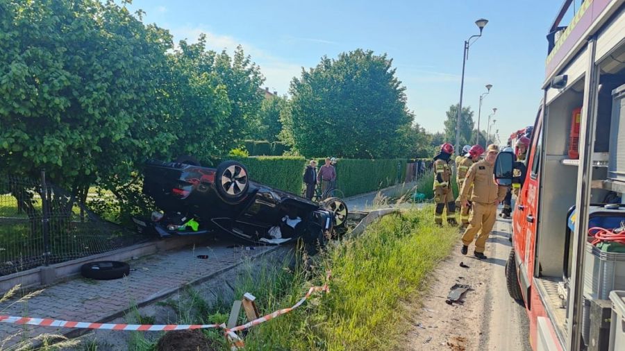 Wypadek na DK 73 w Morawicy. Są ranni, droga zablokowana. Zdjecie: FB Na Drodze Świętokrzyskie