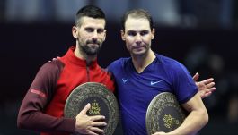 Novak Djoković i Rafael Nadal (fot. Getty Images)