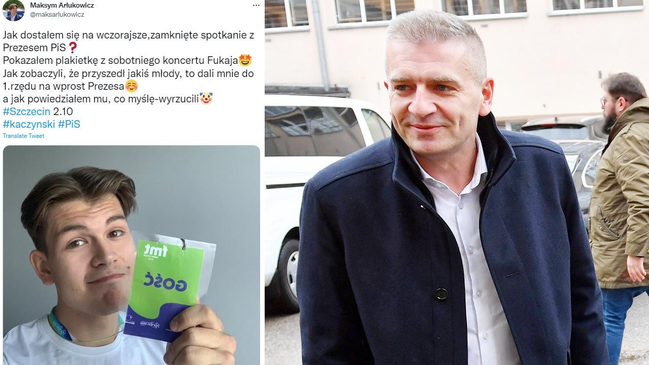 Syn Bartosza Arłukowicza pochwalił się zakłóceniem spotkania z Jarosławem Kaczyńskim (fot. TT; PAP/Marcin Bielecki) Syn Bartosza Arłukowicza pochwalił się zakłóceniem spotkania z Jarosławem Kaczyńskim (fot. TT; PAP/Marcin Bielecki)