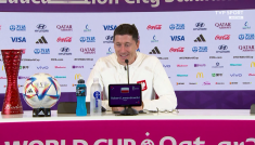 Robert Lewandowski (fot. TVP Sport HD)