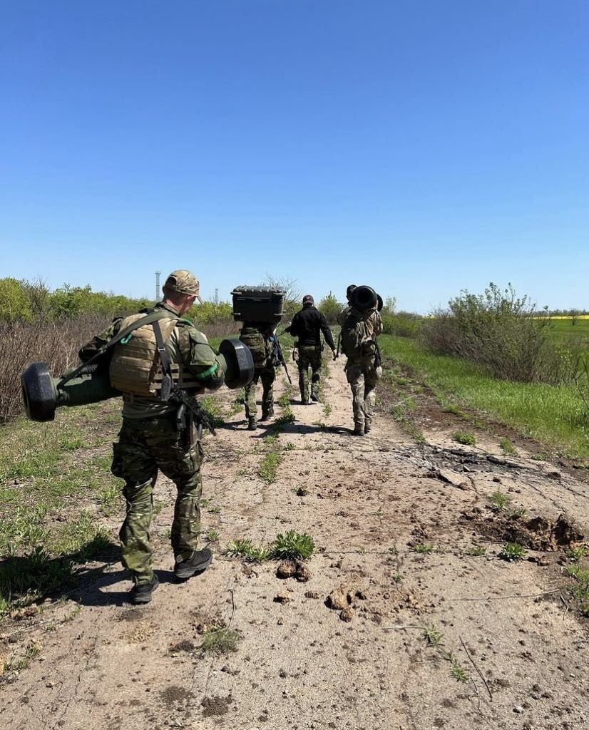 Ідуць на пазіцыю. Фота з асабістага архіву героя публікацыі