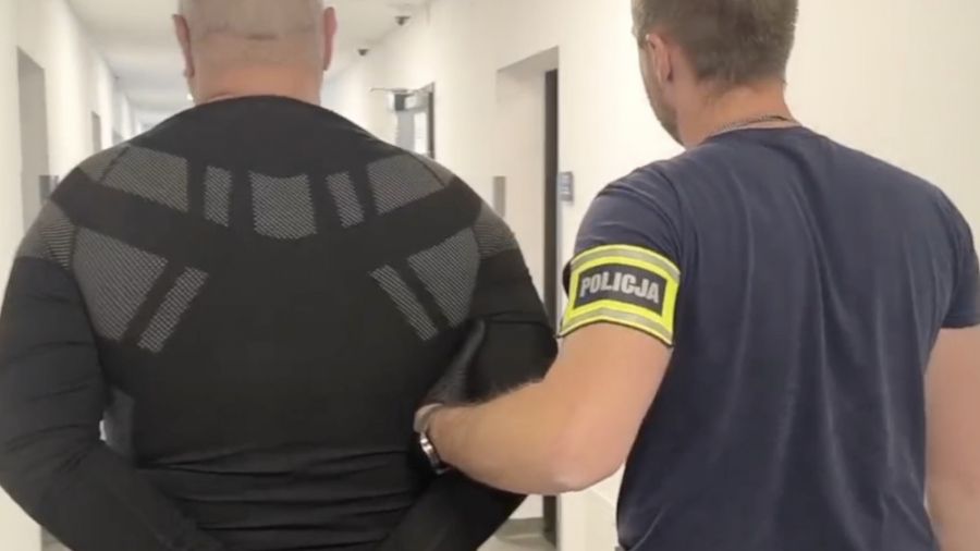 Agresywny 56-latek demolował szpital w Otwocku. Trafił do aresztu / fot. KPP Otwock