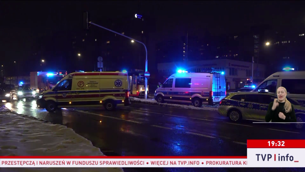 Wypadek tramwajowy w Warszawie