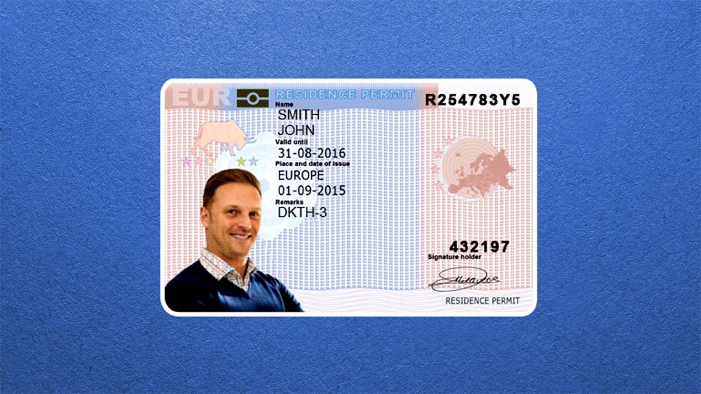 Blue card