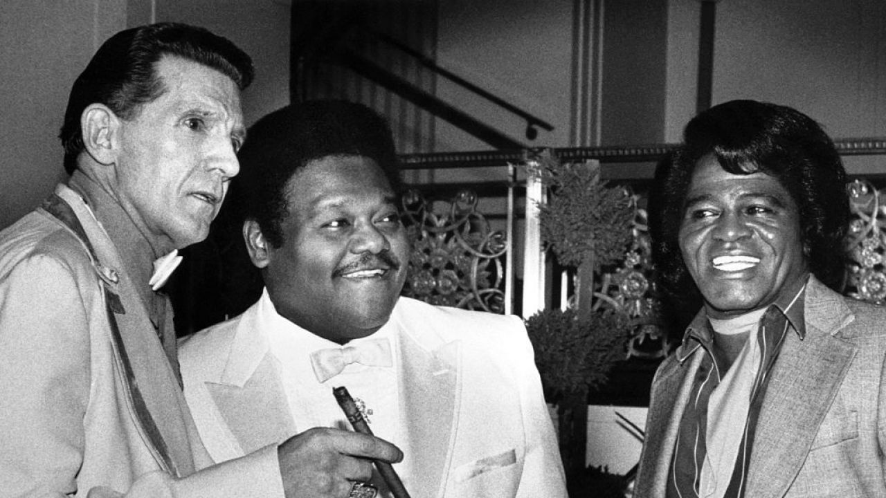 Legendy rock and rola: Jerry Lee Lewis, Fats Domino i James Brown (fot. Getty Images) Legendy rock and rola: Jerry Lee Lewis, Fats Domino i James Brown (fot. Getty Images)