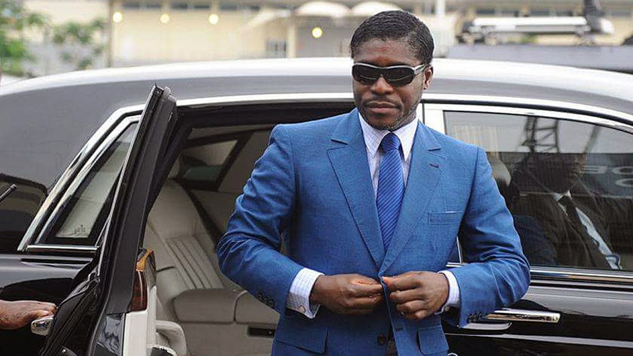 Wiceprezydent Gwinei Równikowej Teodorin Obiang i jego skromny rolls royce (fot. FB)