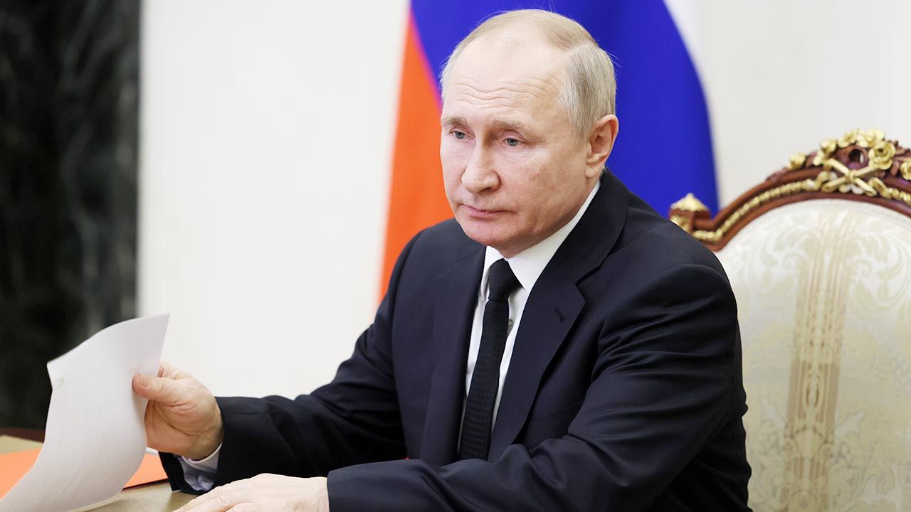 Prezydent Rosji Władimir Putin (fot. PAP/EPA/MIKHAIL METZEL/KREMLIN POOL/SPUTNIK / POOL)