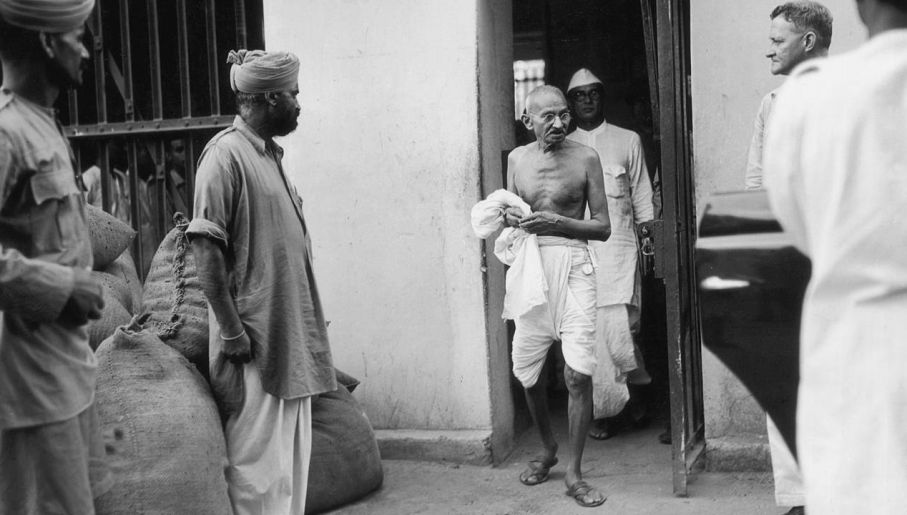 Mahatma Gandhi był mistrzem kreowania wizerunku (fot. Public Domain)